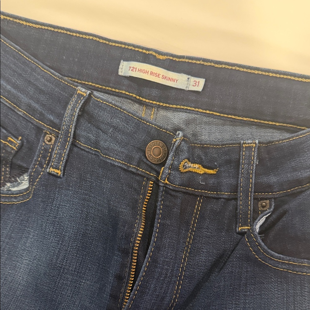 Levi's Women's Skinny Jeans - Dark Blue